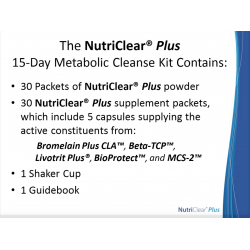 NutriClear ® Plus (15-Day Metabolic Cleanse)
