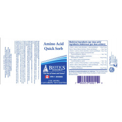 Amino Acid Quick Sorb (Blood Sugar)